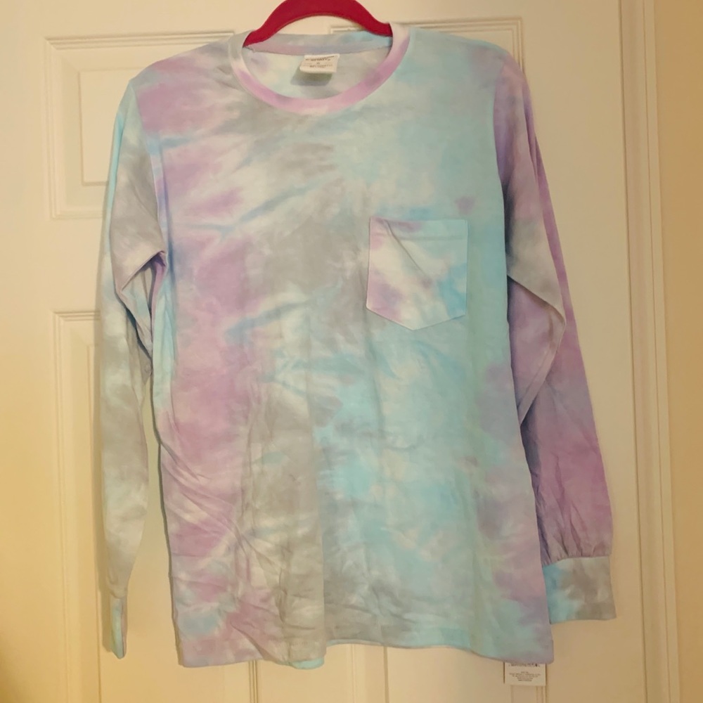 Long Sleeve Tie Dye Shirt